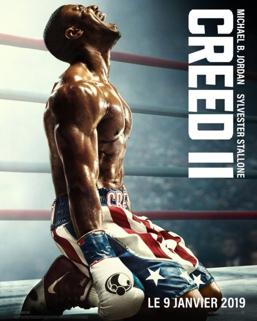 Creed II - Photos et affiches. 2 Affiche Poster de Creed II avec Sylvester Stallone et Michael B. Jordan 2018