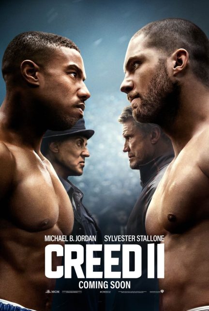 Creed II - Photos et affiches. 6 Affiche Poster de Creed II avec Sylvester Stallone et Michael B. Jordan 2018