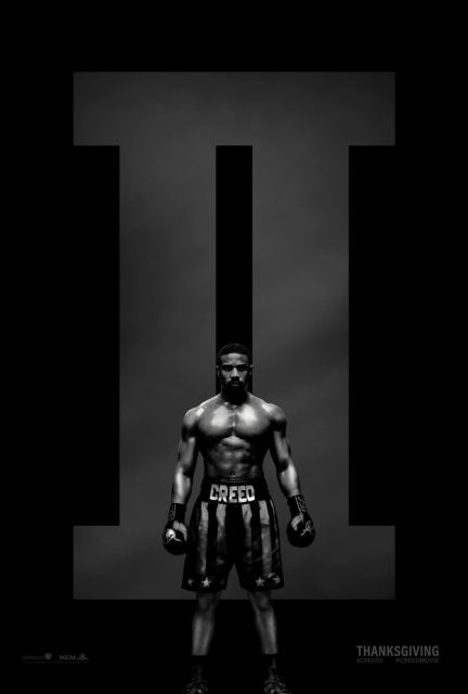 Creed II - Photos et affiches. 8 Affiche Poster de Creed II avec Sylvester Stallone et Michael B. Jordan 2018