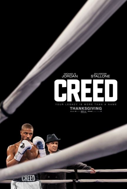 Creed : l’héritage de Rocky Balboa - Photos et affiches. 3 Affiche Poster de Creed : l'héritage de Rocky Balboa avec Sylvester Stallone et Michael B. Jordan 2015