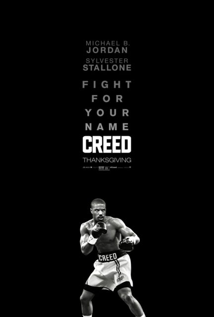 Creed : l’héritage de Rocky Balboa - Photos et affiches. 6 Affiche Poster de Creed : l'héritage de Rocky Balboa avec Sylvester Stallone et Michael B. Jordan 2015