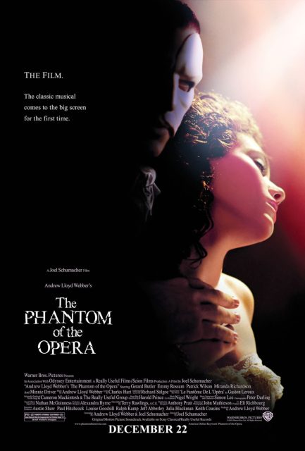 Le Fantôme de l’Opéra (2004) - Photos et affiches. 2 Affiche Poster de Le Fantôme de l'Opéra avec Gerard Butler Emmy Rossum et Patrick Wilson 2004