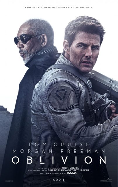 Oblivion. 19 Affiche Poster de Oblivion avec Tom Cruise et Olga Kurylenko 2013