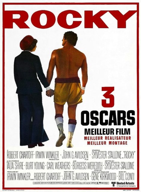 Rocky - Photos et affiches. 2 Affiche Poster de Rocky avec Sylvester Stallone 1976