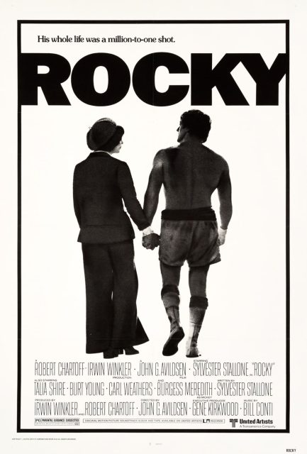 Rocky - Photos et affiches. 3 Affiche Poster de Rocky avec Sylvester Stallone 1976
