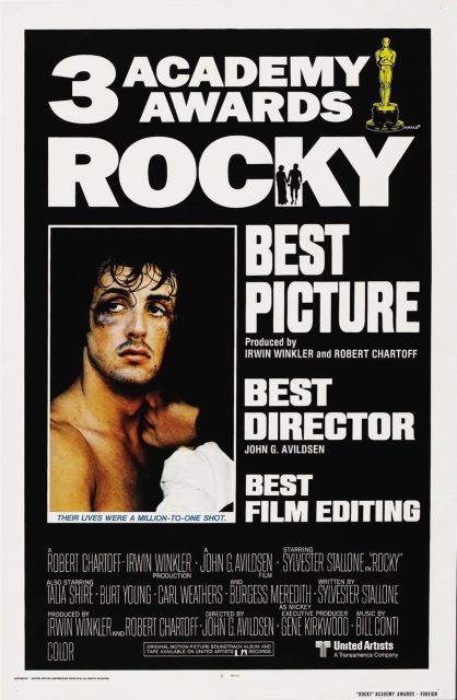 Rocky - Photos et affiches. 5 Affiche Poster de Rocky avec Sylvester Stallone 1976