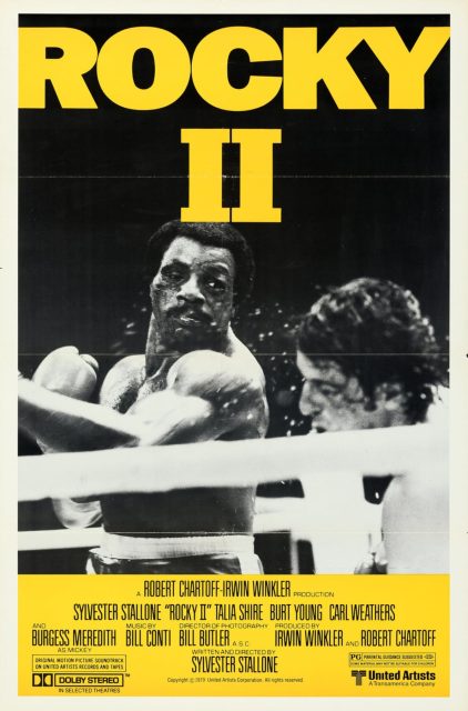 Rocky II : la revanche - Photos et affiches. 4 Affiche Poster de Rocky II : La revanche 2 avec Sylvester Stallone 1979
