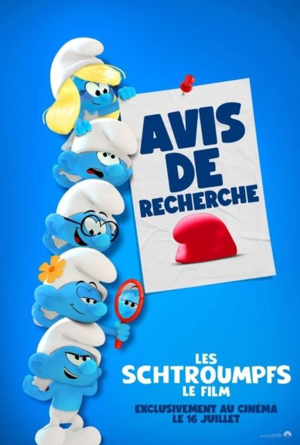 Affiche Poster de Les Schtroumpfs, le film Smurfs 2025