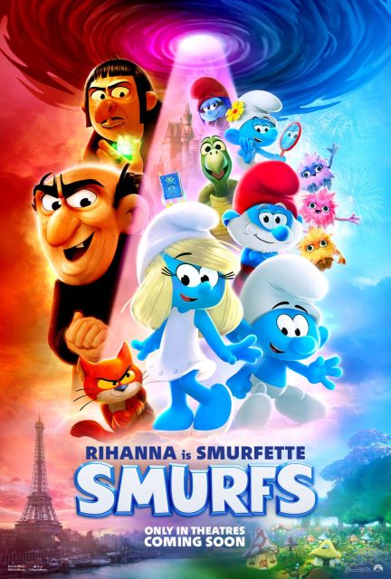 Affiche Poster de Les Schtroumpfs, le film Smurfs 2025