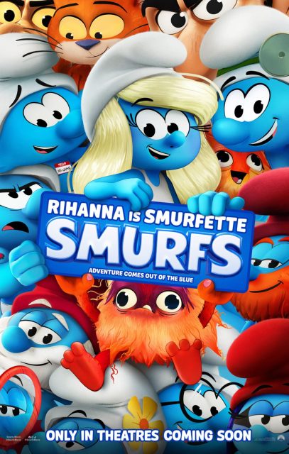 Affiche Poster de Les Schtroumpfs, le film Smurfs 2025