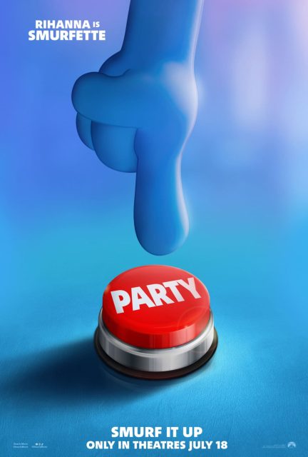 Affiche Poster de Les Schtroumpfs, le film Smurfs 2025