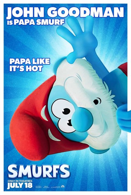 Affiche Poster de Les Schtroumpfs, le film Smurfs 2025
