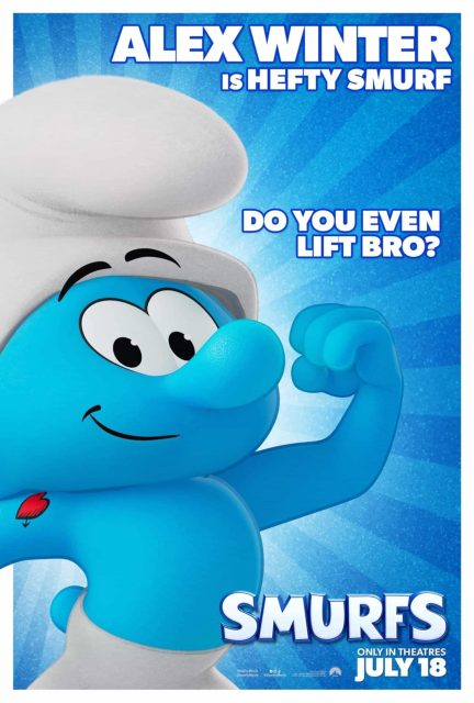 Affiche Poster de Les Schtroumpfs, le film Smurfs 2025