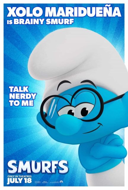 Affiche Poster de Les Schtroumpfs, le film Smurfs 2025
