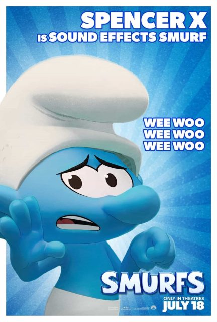 Affiche Poster de Les Schtroumpfs, le film Smurfs 2025