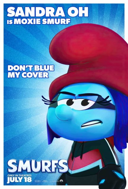 Affiche Poster de Les Schtroumpfs, le film Smurfs 2025