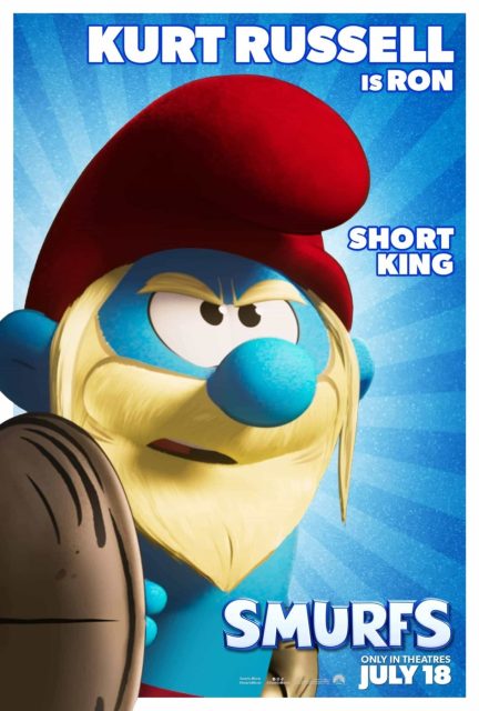 Affiche Poster de Les Schtroumpfs, le film Smurfs 2025