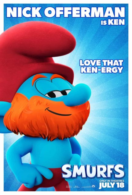 Affiche Poster de Les Schtroumpfs, le film Smurfs 2025