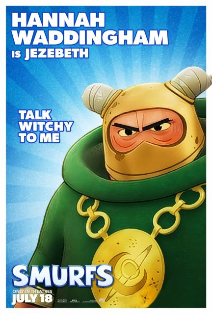 Affiche Poster de Les Schtroumpfs, le film Smurfs 2025