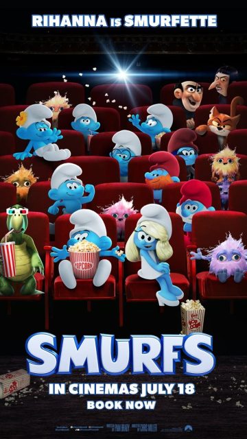Affiche Poster de Les Schtroumpfs, le film Smurfs 2025