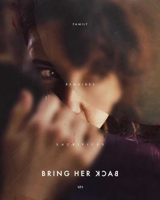 Affiche Poster de Substitution - Bring her back avec Sally Hawkins 2025