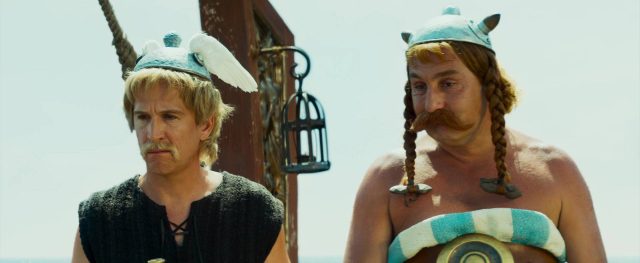 Guillaume Canet Gilles Lellouche et Jonathan Cohen dans Astérix et Obélix : l'Empire du Milieu 2023