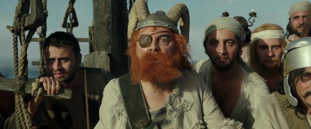 Édouard Baer et Gérard Depardieu dans Astérix et Obélix : au service de Sa Majesté 2012
