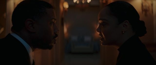 Creed III - Photos et affiches. 22 Michael B. Jordan Tessa Thompson et Jonathan Majors dans Creed III 2023