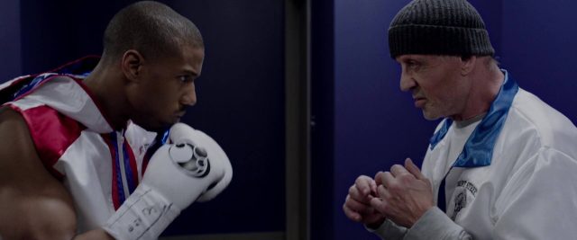 Creed : l’héritage de Rocky Balboa - Photos et affiches. 17 Michael B. Jordan et Sylvester Stallone dans Creed : l'héritage de Rocky Balboa 2015