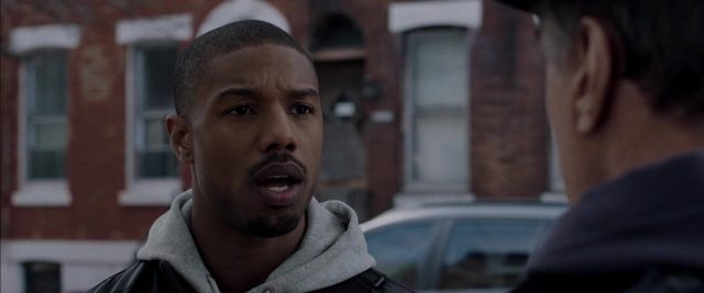 Creed : l’héritage de Rocky Balboa - Photos et affiches. 19 Michael B. Jordan et Sylvester Stallone dans Creed : l'héritage de Rocky Balboa 2015