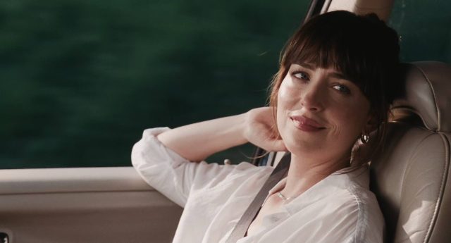 Materialists - Photos et affiches. 19 Dakota Johnson Pedro Pascal et Chris Evans dans Materialists 2025