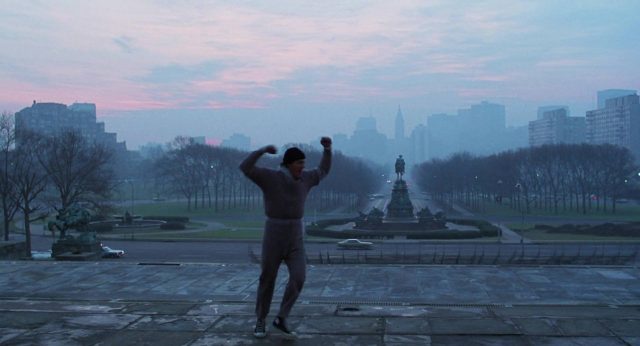 Rocky - Photos et affiches. 21 Sylvester Stallone dans Rocky 1976