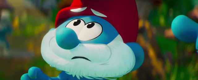 Scène de Les Schtroumpfs, le film Smurfs 2025