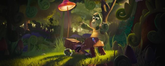 Scène de Les Schtroumpfs, le film Smurfs 2025