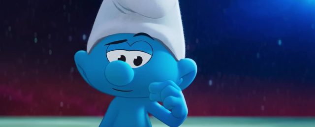 Scène de Les Schtroumpfs, le film Smurfs 2025