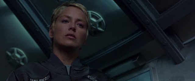 Dustin Hoffman Sharon Stone et Samuel L. Jackson dans Sphère 1998