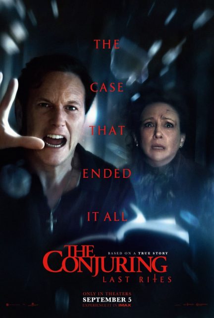 Conjuring : l'heure du jugement - Photos et affiches. 3 Affiche Poster de Conjuring : l'heure du jugement Last rites avec Vera Farmiga et Patrick Wilson 2025