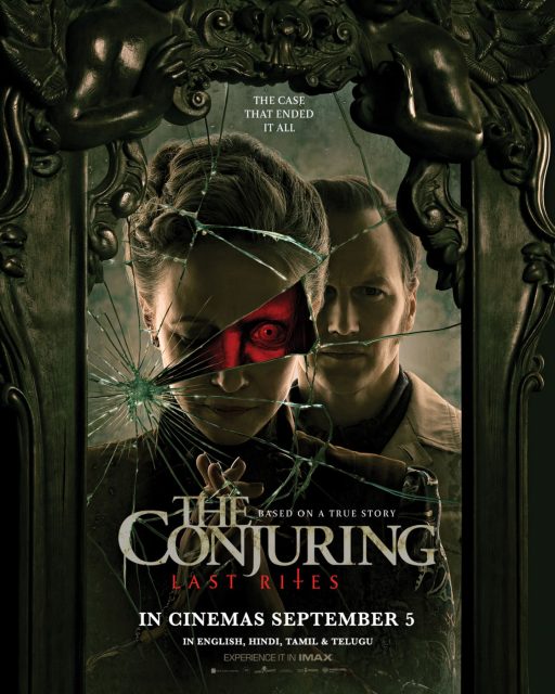 Conjuring : l'heure du jugement - Photos et affiches. 4 Affiche Poster de Conjuring : l'heure du jugement Last rites avec Vera Farmiga et Patrick Wilson 2025