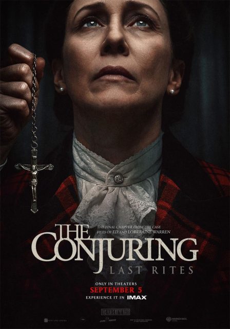 Conjuring : l'heure du jugement - Photos et affiches. 5 Affiche Poster de Conjuring : l'heure du jugement Last rites avec Vera Farmiga et Patrick Wilson 2025