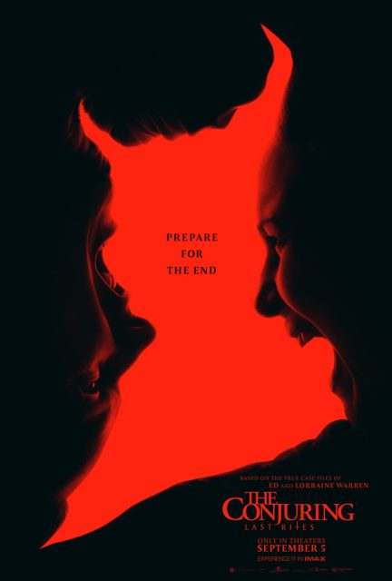 Conjuring : l'heure du jugement - Photos et affiches. 9 Affiche Poster de Conjuring : l'heure du jugement Last rites avec Vera Farmiga et Patrick Wilson 2025