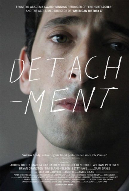 Affiche Poster de Detachment avec Adrien Brody 2012