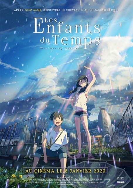 Les enfants du temps - Streaming. 1 Affiche Poster de Les enfants du temps Tenki no ko Weathering with You 2019