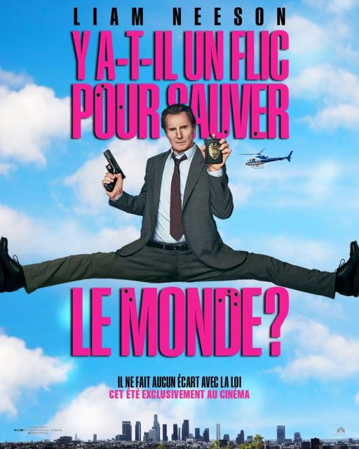 Y a-t-il un flic pour sauver le monde ? 14 Affiche Poster de Y a-t-il un flic pour sauver le monde ? The naked gun avec Liam Neeson et Pamela Anderson 2025