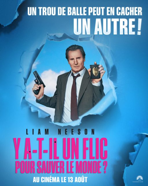 Y a-t-il un flic pour sauver le monde ? 15 Affiche Poster de Y a-t-il un flic pour sauver le monde ? The naked gun avec Liam Neeson et Pamela Anderson 2025
