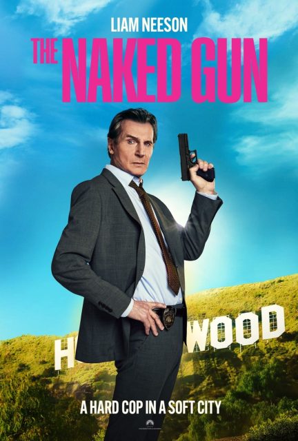Y a-t-il un flic pour sauver le monde ? 19 Affiche Poster de Y a-t-il un flic pour sauver le monde ? The naked gun avec Liam Neeson et Pamela Anderson 2025
