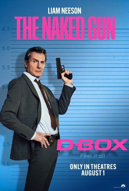 Y a-t-il un flic pour sauver le monde ? 21 Affiche Poster de Y a-t-il un flic pour sauver le monde ? The naked gun avec Liam Neeson et Pamela Anderson 2025