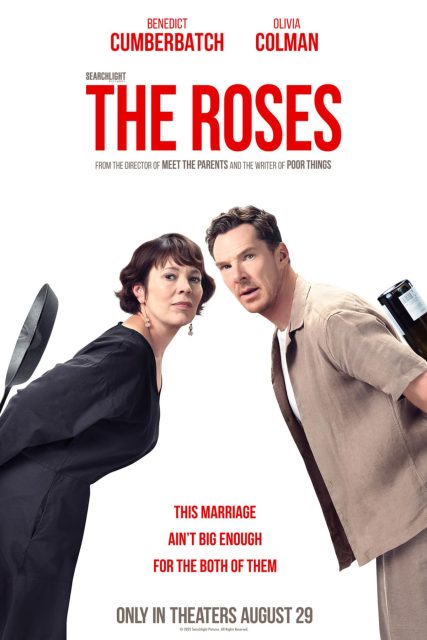 Affiche Poster de La guerre des Rose The Roses avec Benedict Cumberbatch et Olivia Colman 2025