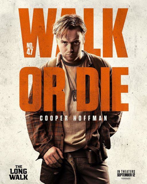 Marche ou crève (2025). 15 Affiche Poster de Marche ou crève The long walk 2025