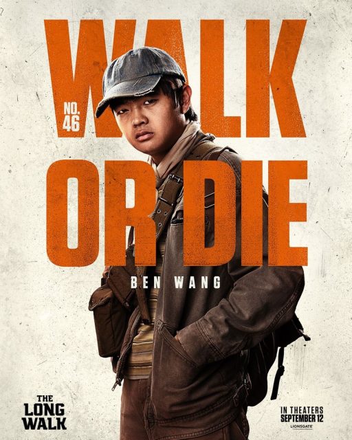Marche ou crève (2025). 18 Affiche Poster de Marche ou crève The long walk 2025