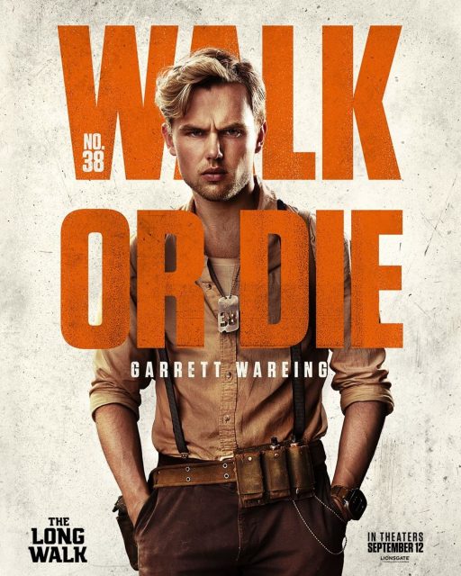 Marche ou crève (2025). 21 Affiche Poster de Marche ou crève The long walk 2025